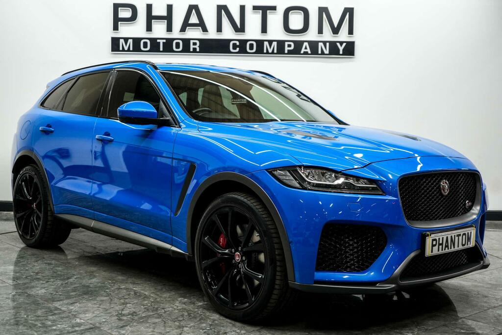 Jaguar F-Pace Svr Blue