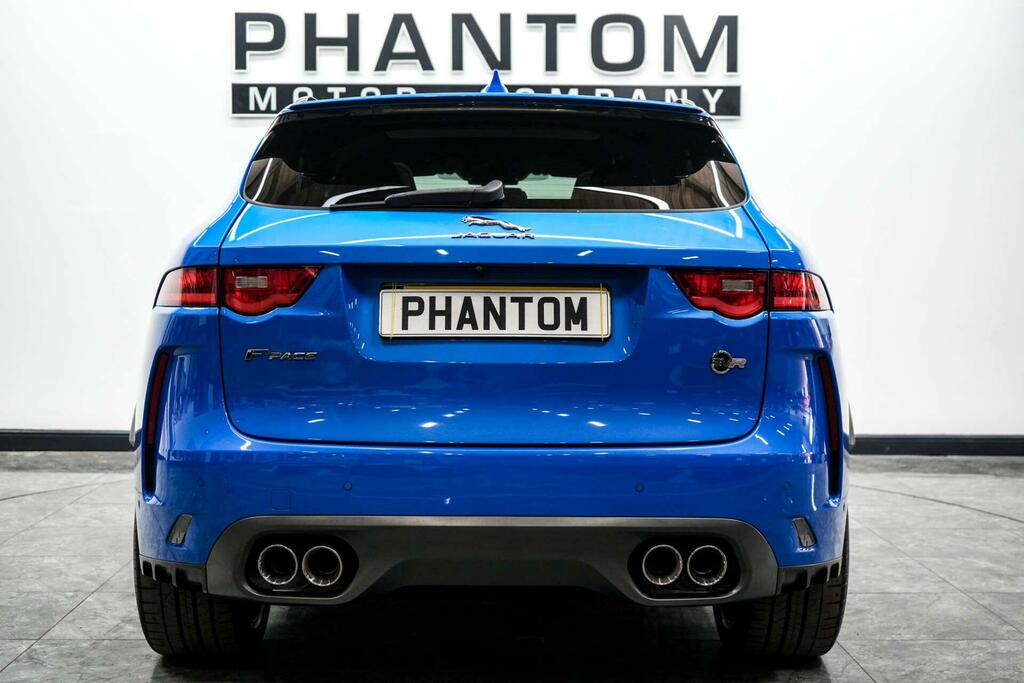 Jaguar F-Pace Svr Blue #4