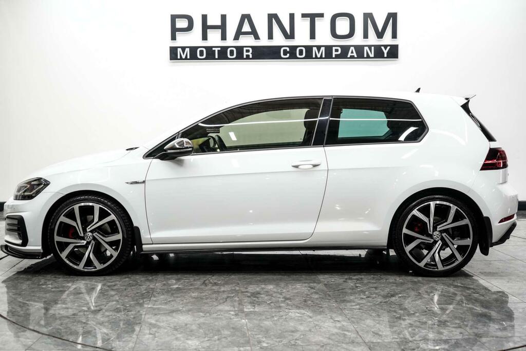 Volkswagen Golf Gtd White #3
