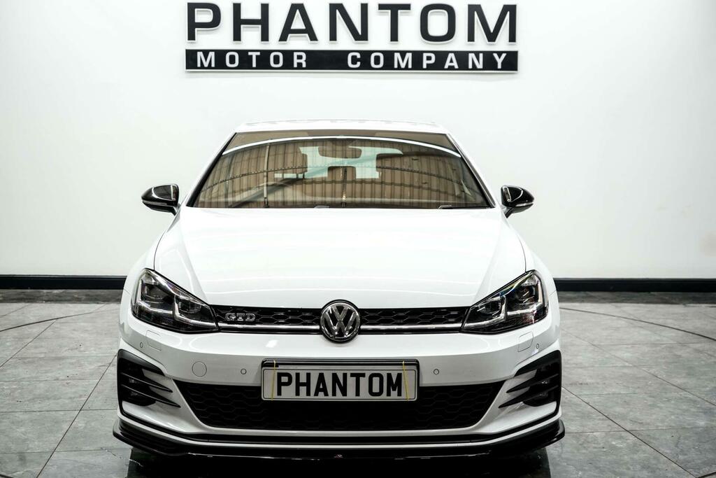 Volkswagen Golf Gtd White #2