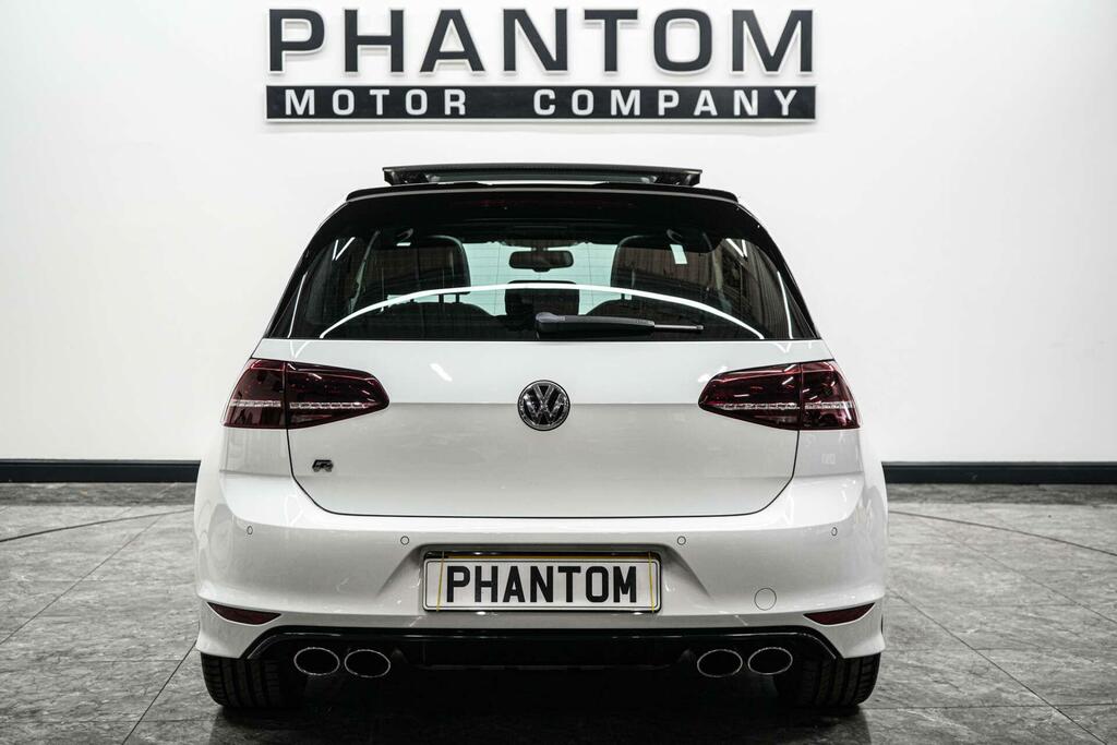 Volkswagen Golf R White #4