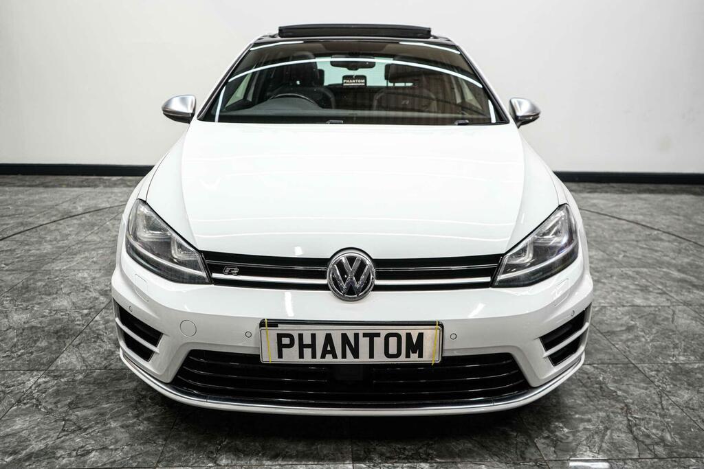 Volkswagen Golf R White #5