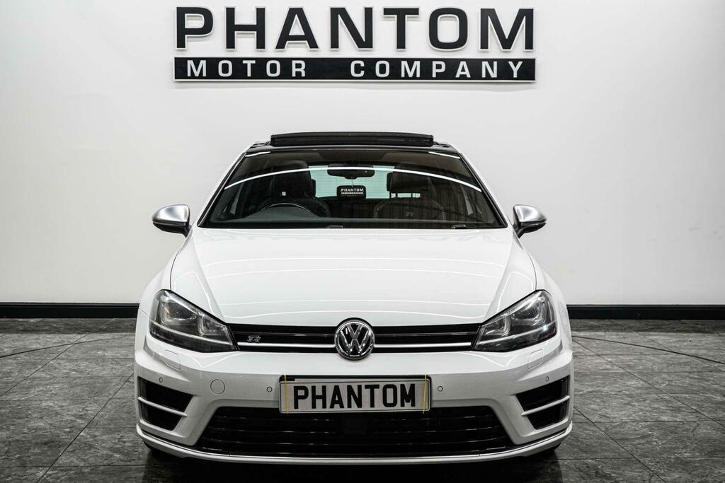 Volkswagen Golf R White #2