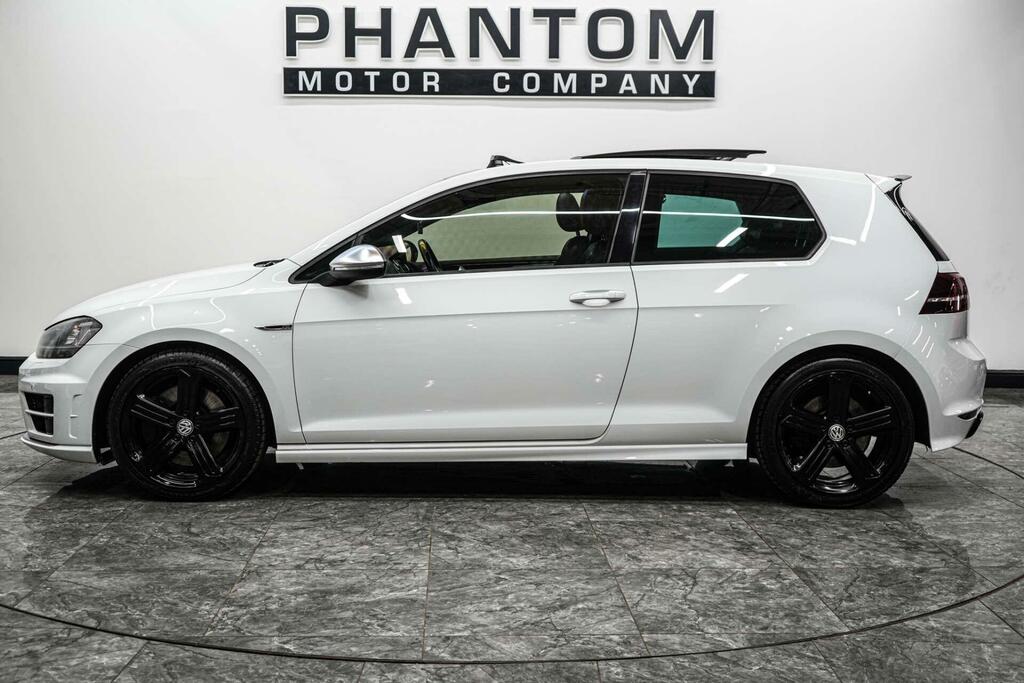Volkswagen Golf R White #3
