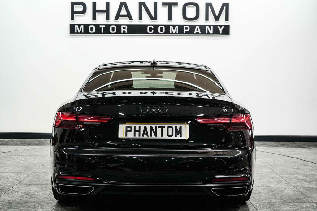 Audi A5 Black Edition Black #4