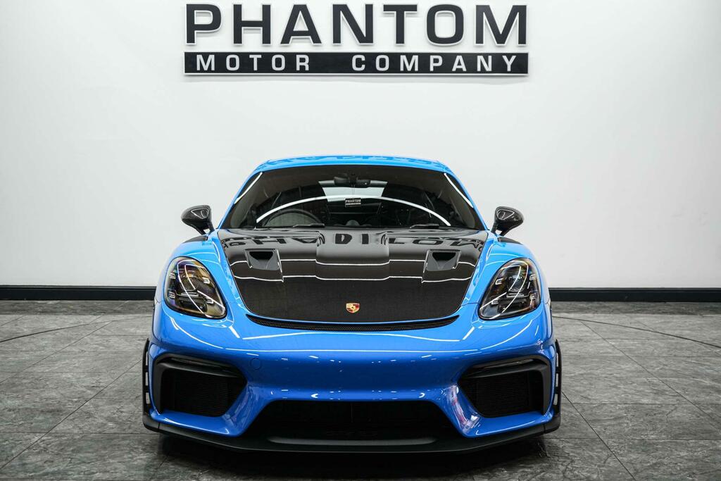 Porsche 718 Cayman Gt4 Rs Blue #2