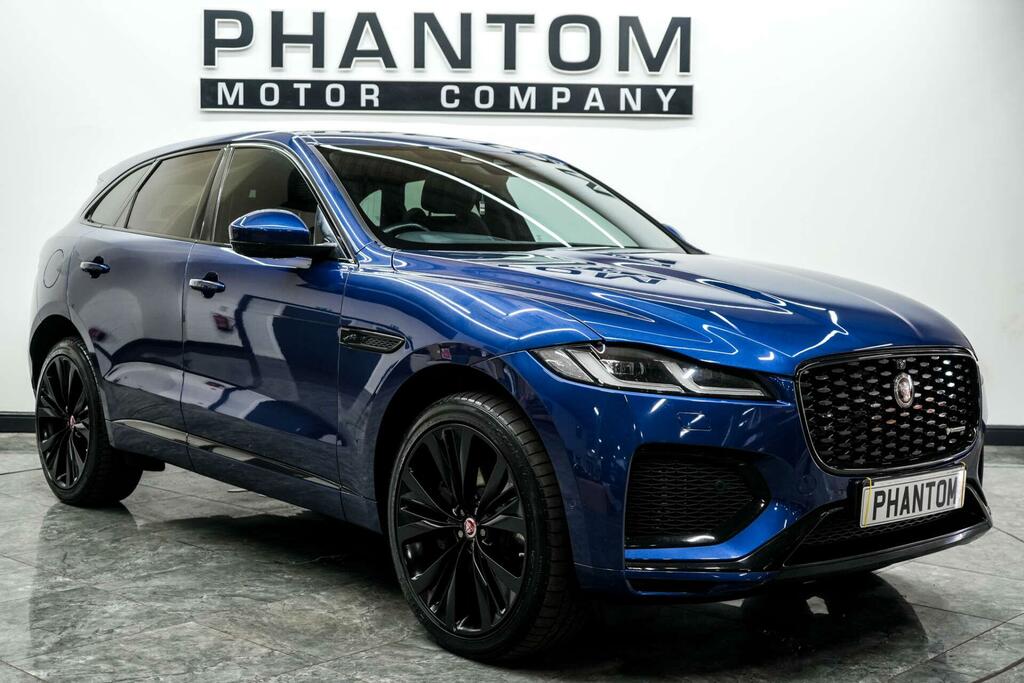 Jaguar F-Pace 3.0 P400 Mhev R-dynamic Hse Awd Euro 6 Ss Blue