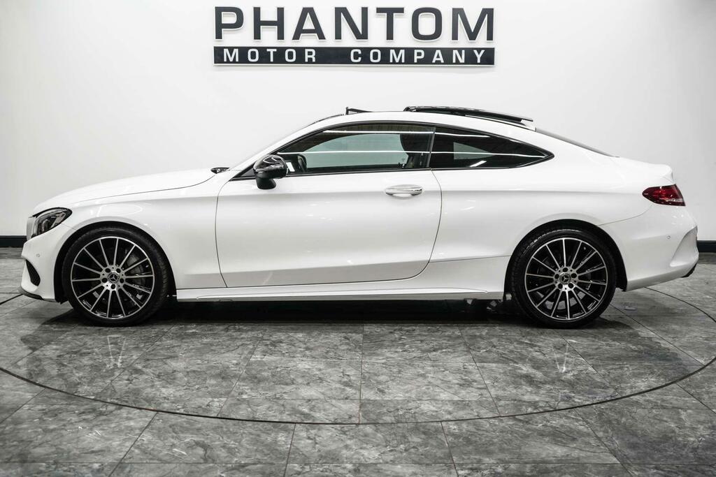 Mercedes-Benz C Class Amg Line White #3