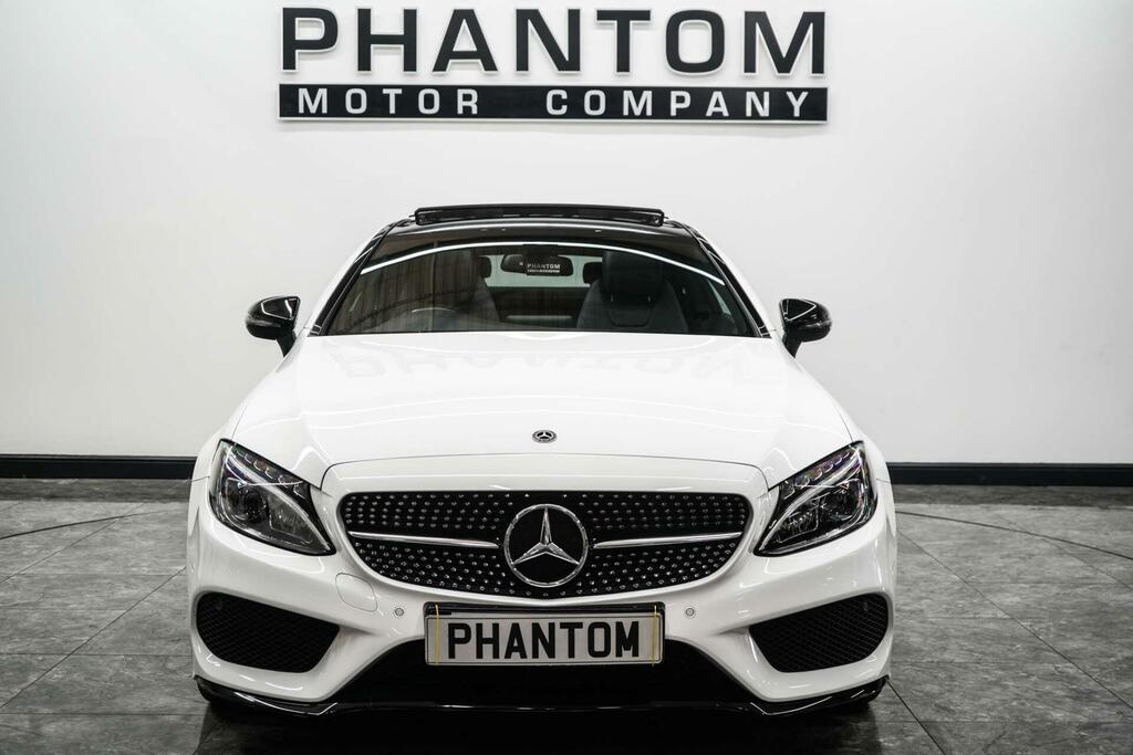 Mercedes-Benz C Class Amg Line White #2