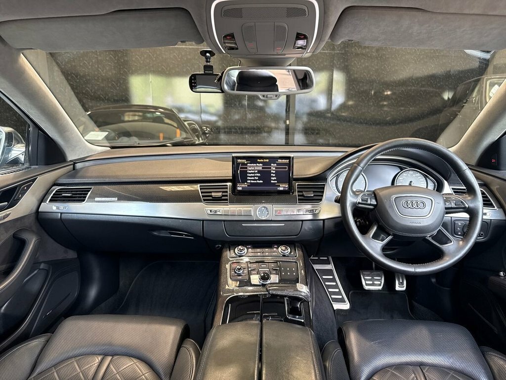 Audi S8 S8 White #11