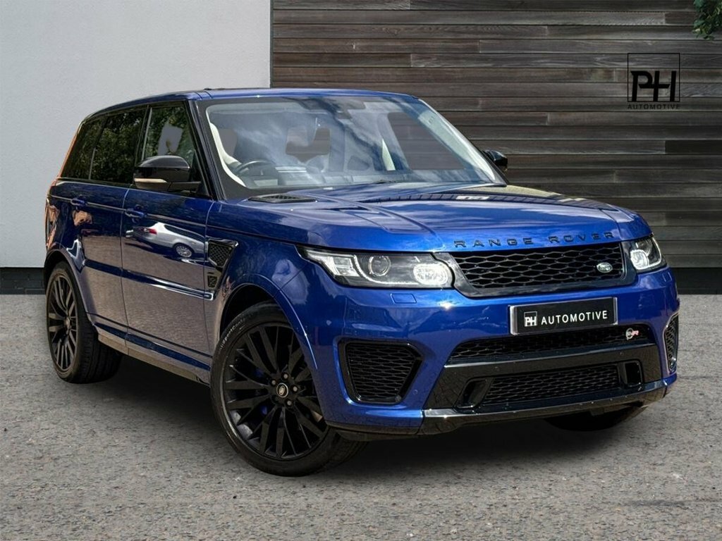 Land Rover Range Rover Sport 5L Svr Blue