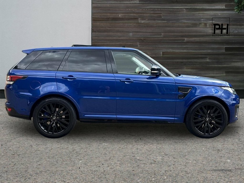 Land Rover Range Rover Sport 5L Svr Blue #4