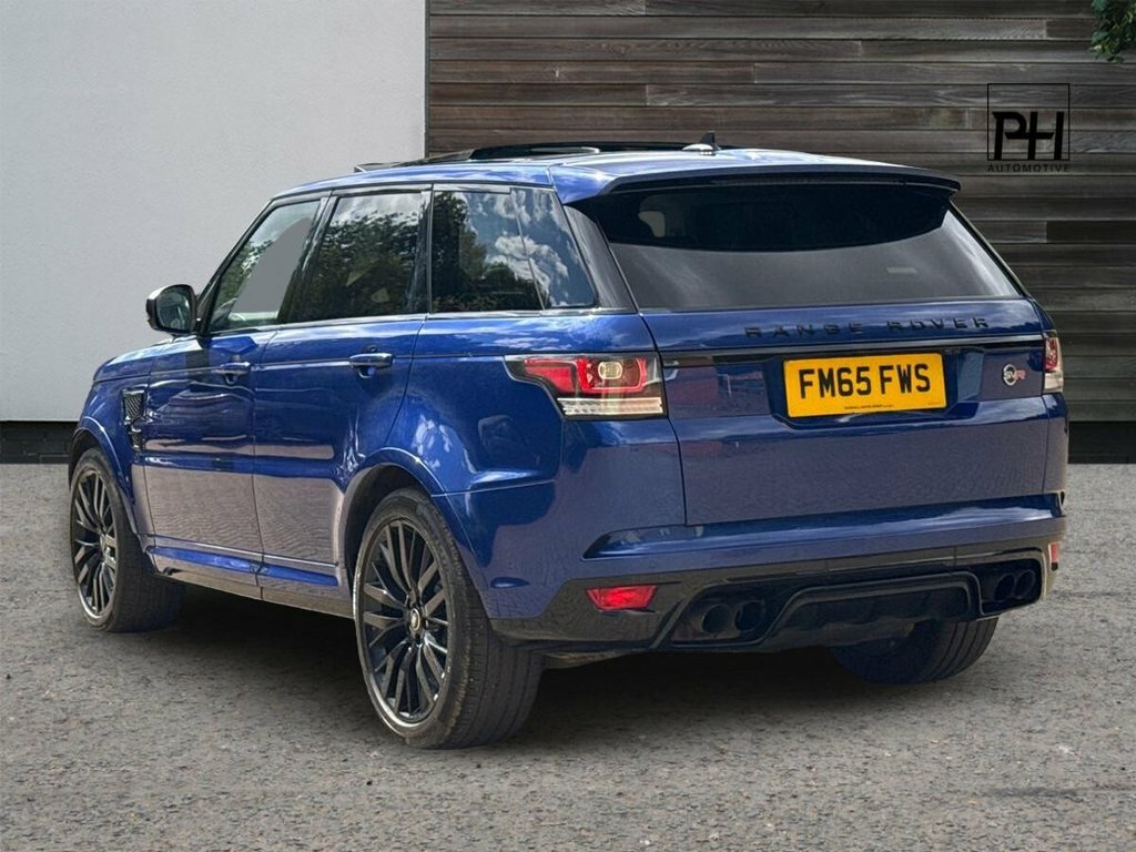Land Rover Range Rover Sport 5L Svr Blue #6