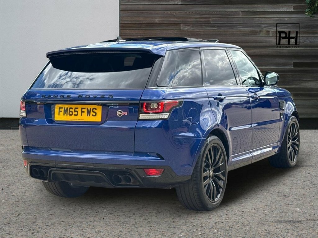 Land Rover Range Rover Sport 5L Svr Blue #3