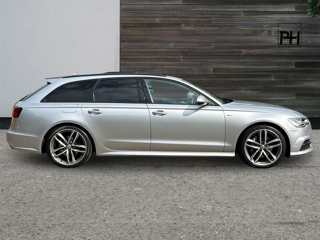 Audi A6 Avant 3L Black Edition Silver #4