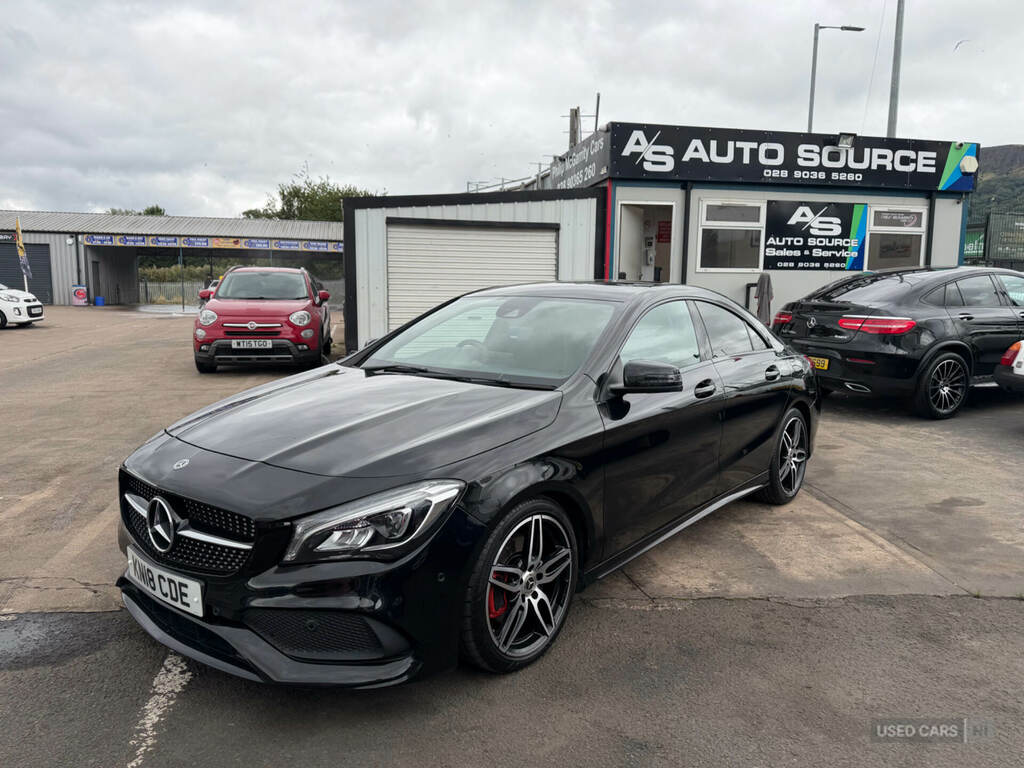 Mercedes-Benz CLA Class Cla 220D Amg Line Tip Black