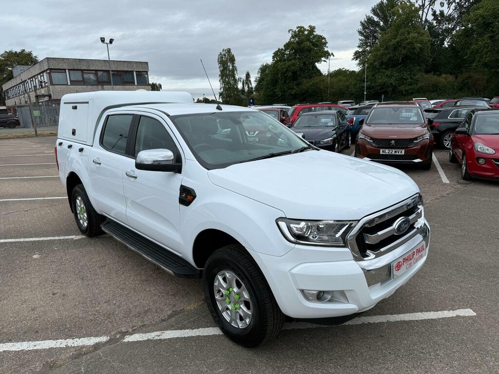 Ford Ranger Pick Up Double Cab Xlt 2.2 Tdci White #2