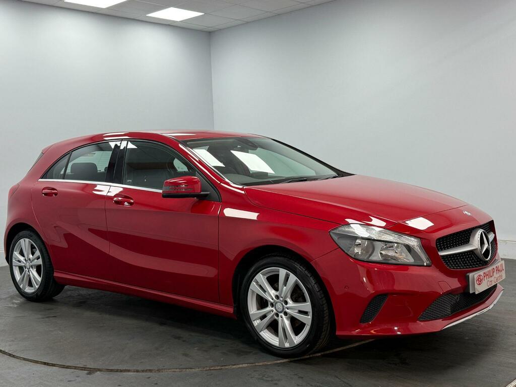 Mercedes-Benz A Class A180d Sport Executive Red