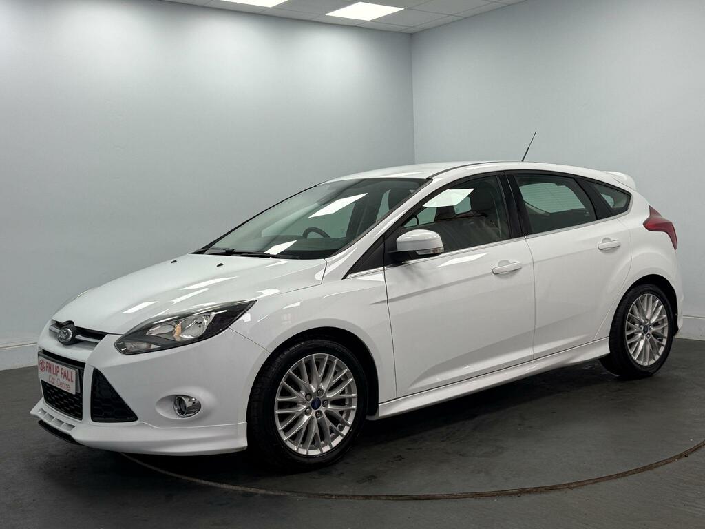 Ford Focus 1.6 Tdci 115 Zetec S White #2