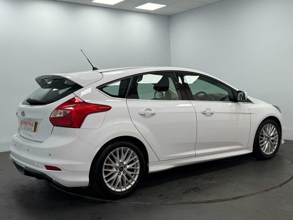 Ford Focus 1.6 Tdci 115 Zetec S White #4