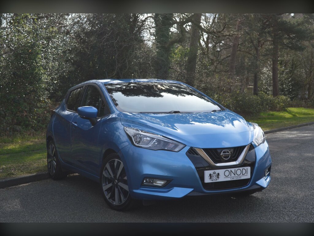 Nissan Micra 0.9 Ig-t Tekna Hatchback Euro 6 Blue