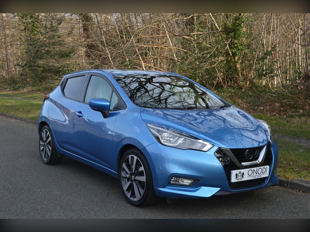 Nissan Micra 0.9 Ig-t Tekna Hatchback Euro 6 Blue #5