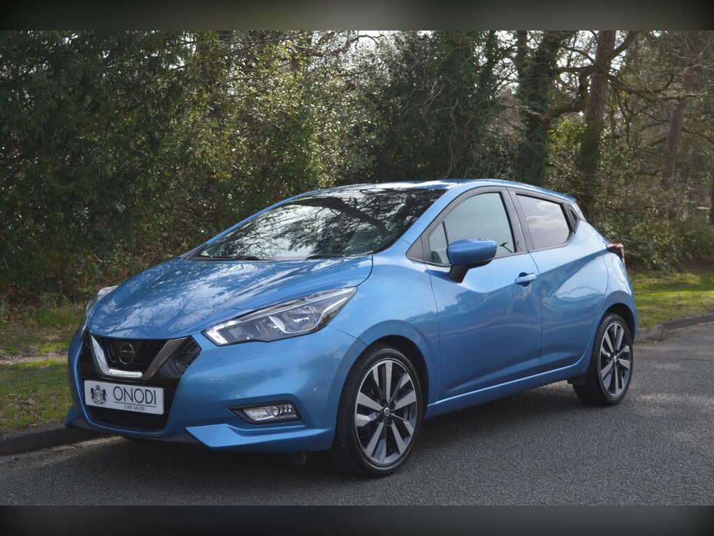 Nissan Micra 0.9 Ig-t Tekna Hatchback Euro 6 Blue #2