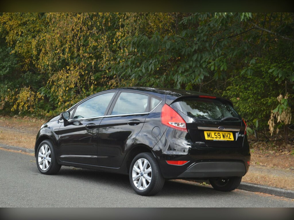 Ford Fiesta 1.4 Zetec Hatchback 154 Gkm Black #4