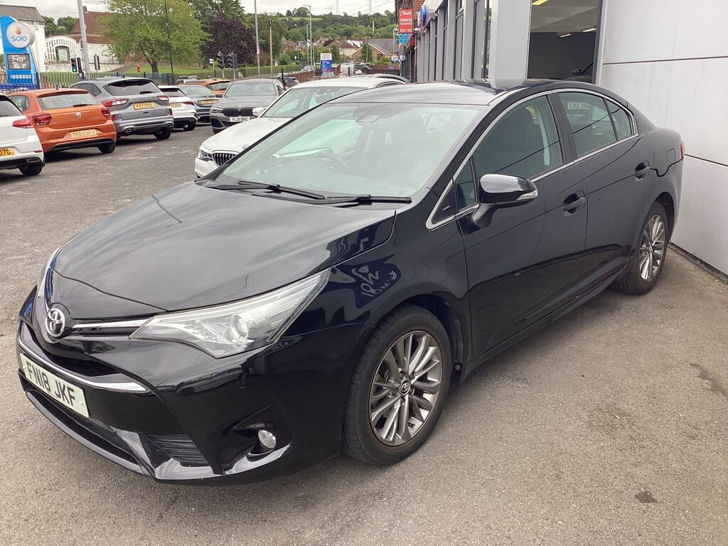 Toyota Avensis 1.6 D-4d Business Edition Saloon Black #4