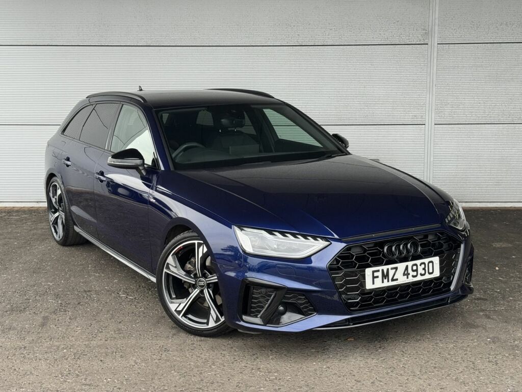 Audi A4 Avant 2.0 Tdi Black Edition 163 Bhp S-tronic Blue