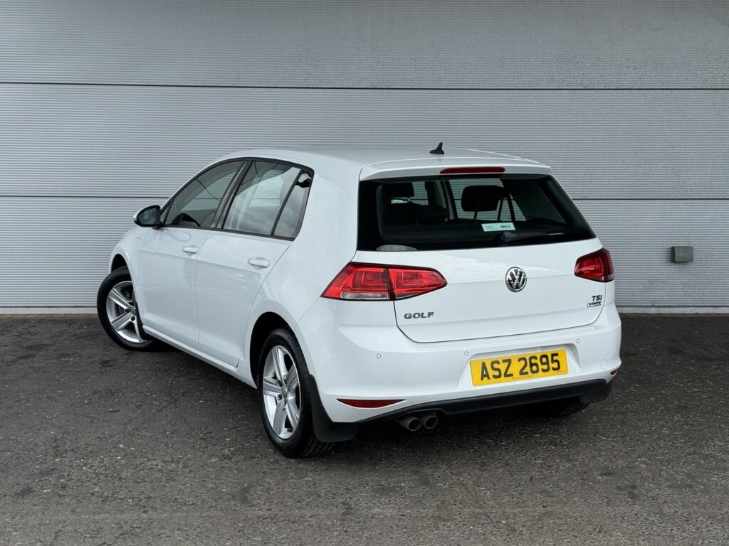 Volkswagen Golf 1.4 Tsi Match Edition 125 Bhp Dsg White #5