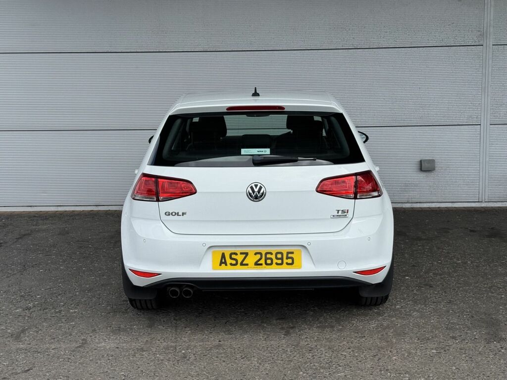 Volkswagen Golf 1.4 Tsi Match Edition 125 Bhp Dsg White #4