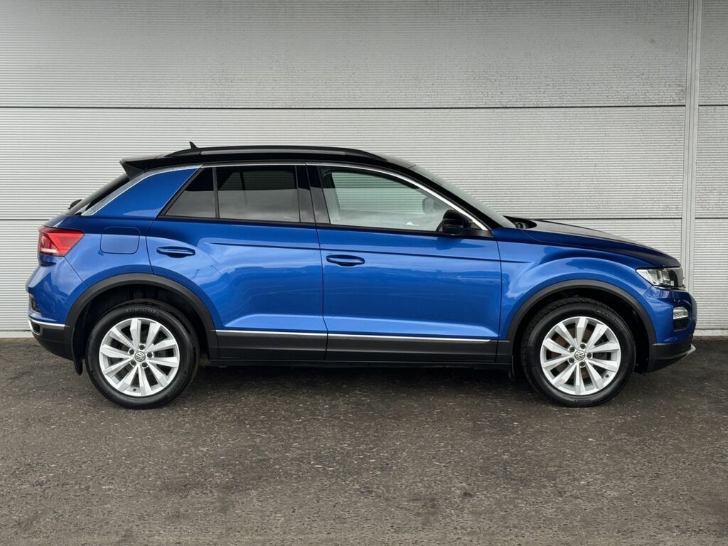 Volkswagen T-Roc 1.5 Tsi Design 150 Bhp Blue #3