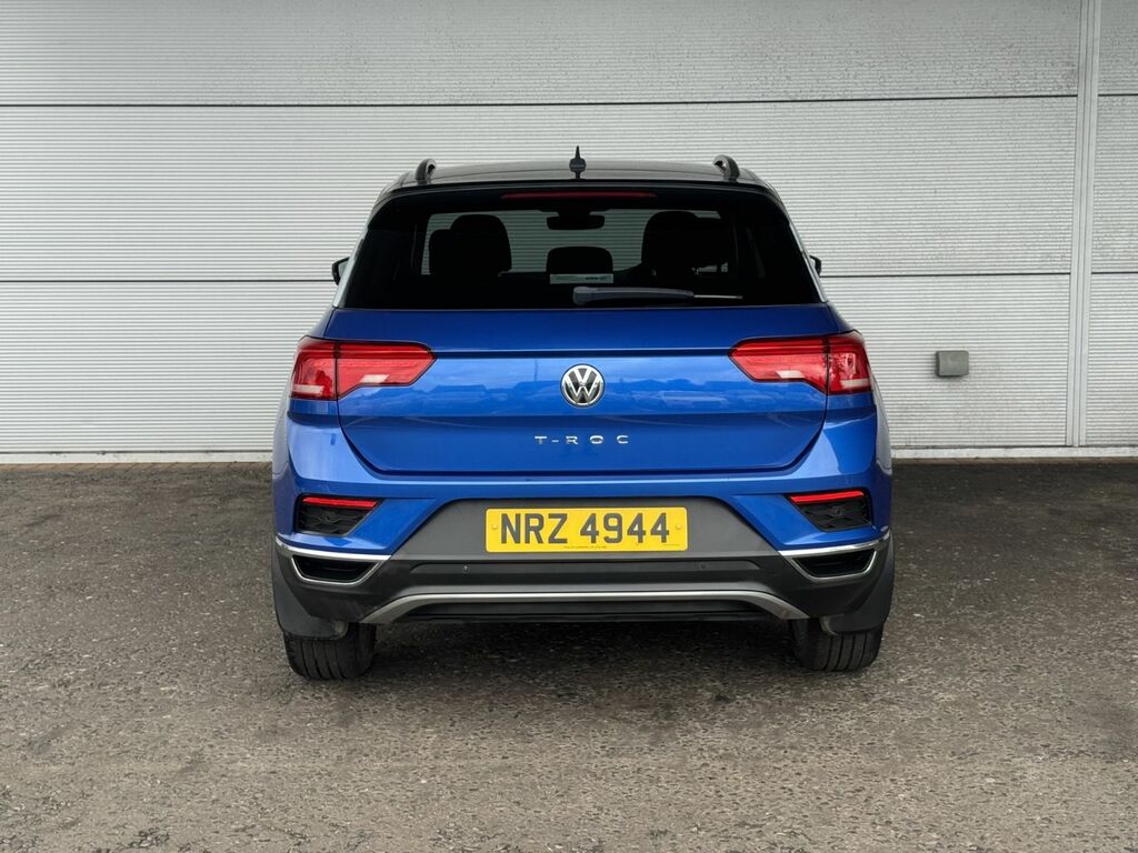 Volkswagen T-Roc 1.5 Tsi Design 150 Bhp Blue #4