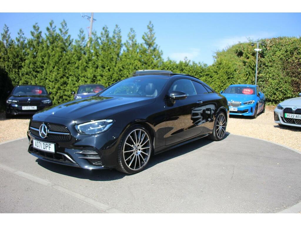 Mercedes-Benz E Class Coupe AD71DPF Black #3