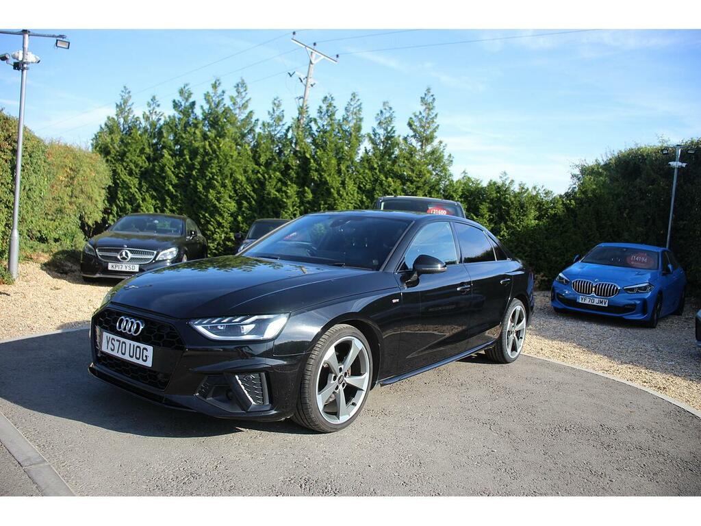 Audi A4 Saloon YS70UOG Black #3
