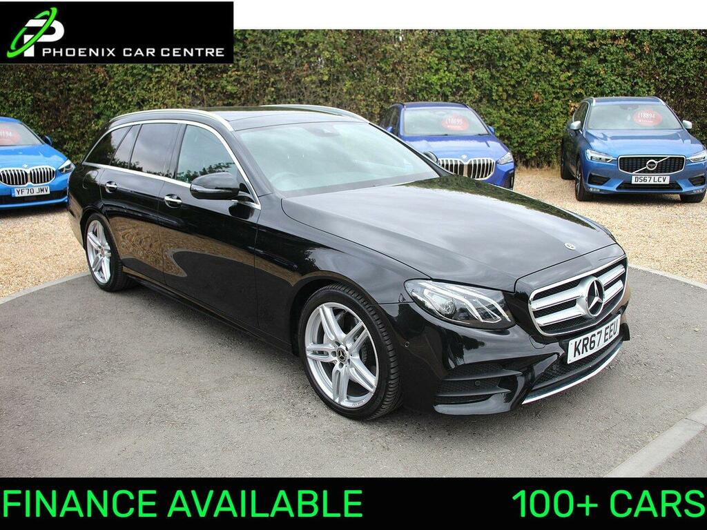 Mercedes-Benz E Class Estate KR67EEU Black