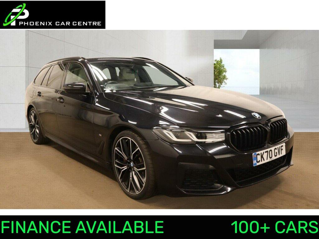 BMW 5 Series 520D M Sport Touring Blue