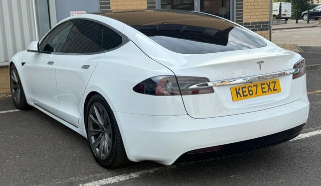 Tesla Model S Auto 5dr White #3