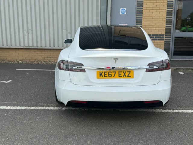 Tesla Model S Auto 5dr White #4