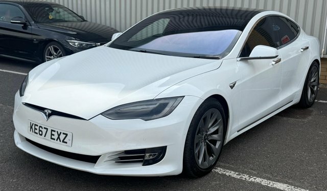 Tesla Model S Auto 5dr White #2
