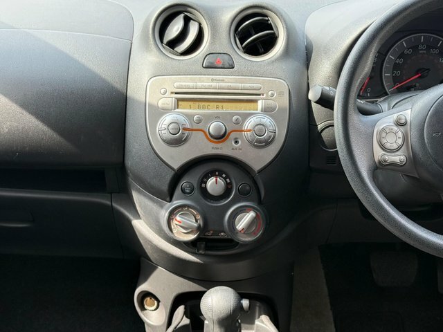 Nissan Micra Visia Cvt Euro 5 White #5