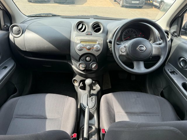Nissan Micra Visia Cvt Euro 5 White #6
