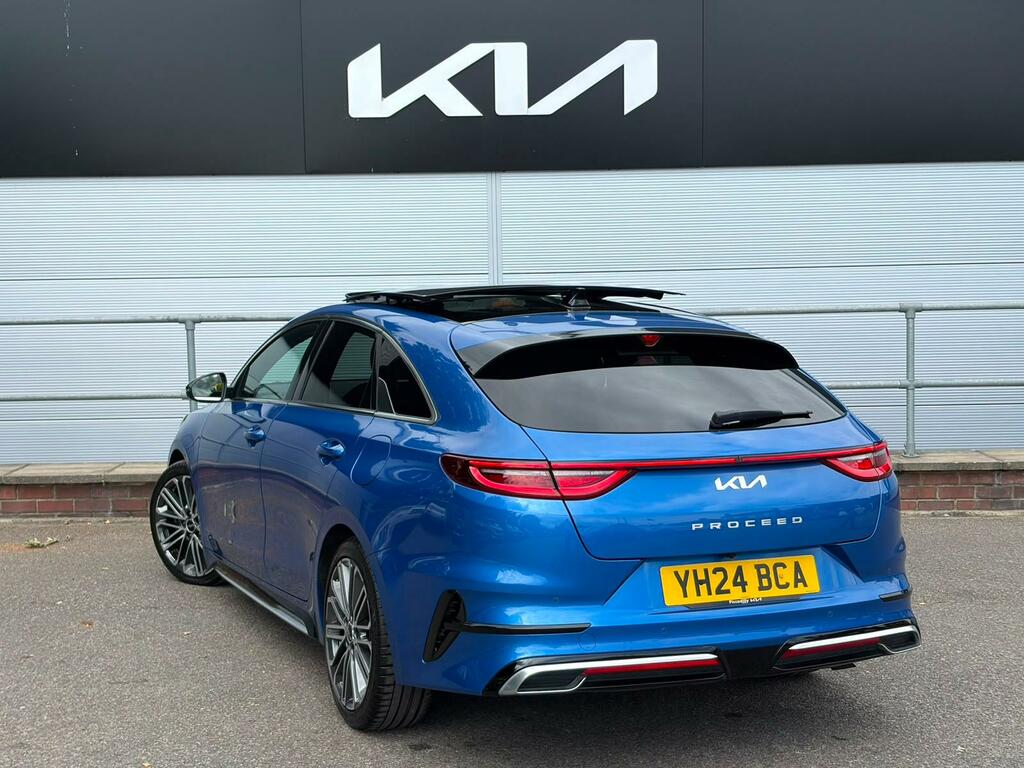 Kia Proceed 1.5 T-gdi Gt-line S Shooting Brake Dct Blue #3