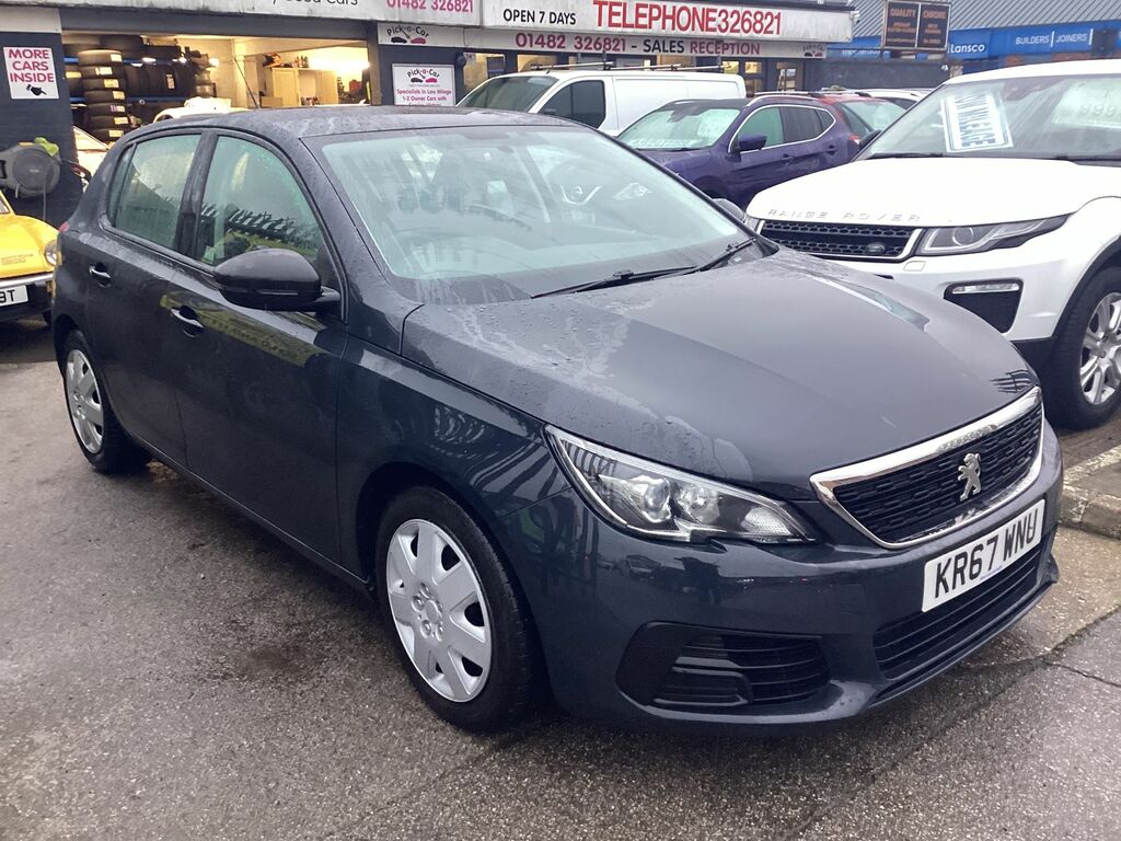 Peugeot 308 1.6L Access Blue Hdi Ss Hatchback Manu KR67WNU Grey