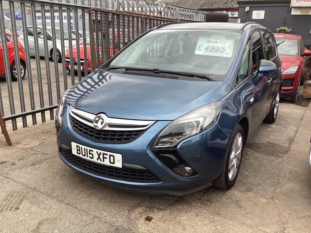 Vauxhall Zafira Tourer 1.4I Turbo Exclusiv Mpv Euro 6 Blue #2