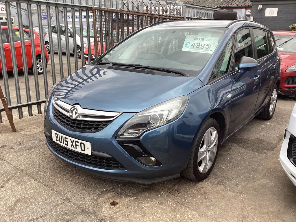 Vauxhall Zafira Tourer 1.4I Turbo Exclusiv Mpv Euro 6 Blue #6