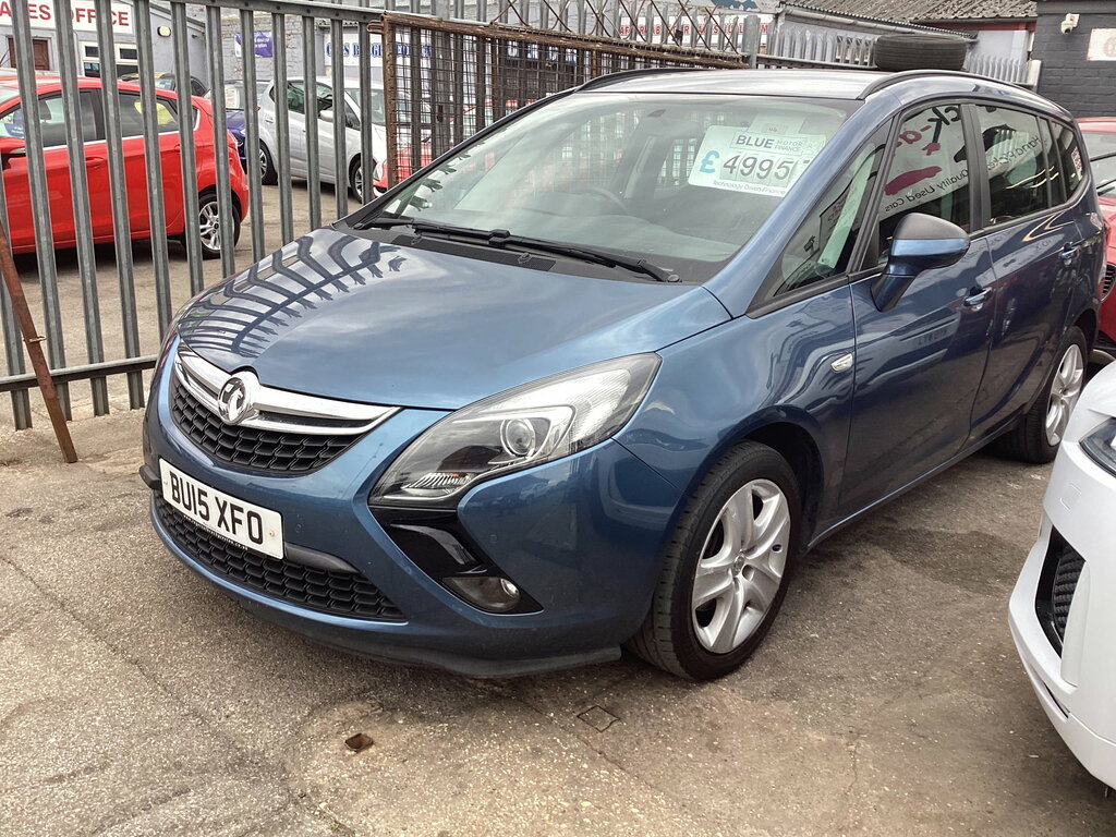 Vauxhall Zafira Tourer 1.4I Turbo Exclusiv Mpv Euro 6 Blue #4