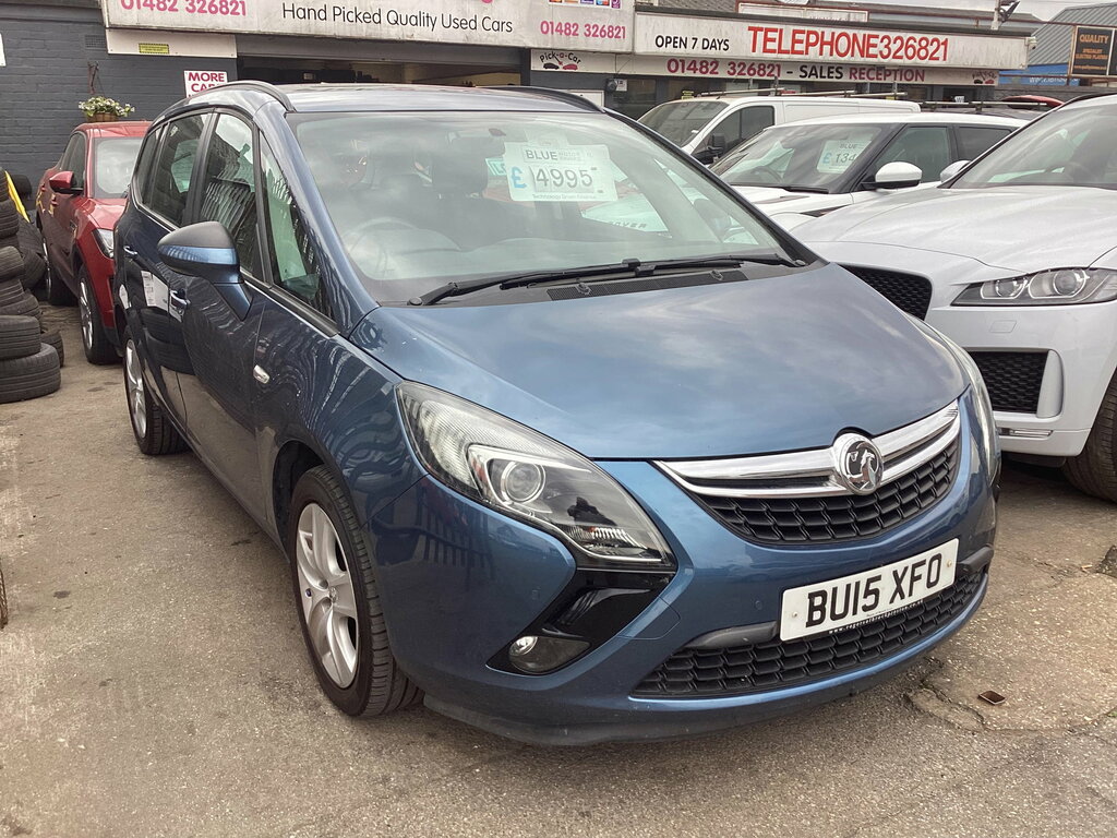 Vauxhall Zafira Tourer 1.4I Turbo Exclusiv Mpv Euro 6 Blue