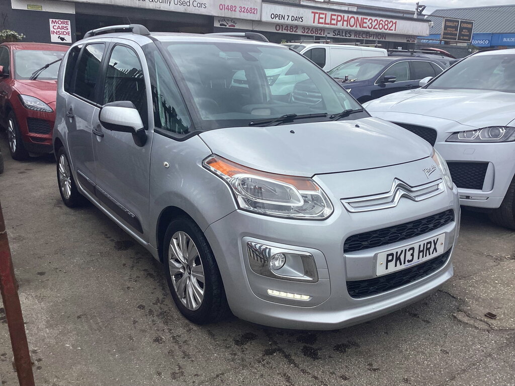Citroen C3 Picasso 1.6 Hdi Exclusive Mpv Euro 5 90 Silver